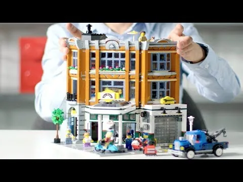 LEGO Modular Building - Γωνιακό Γκαράζ LEGO Βίντεο Σχεδιαστή