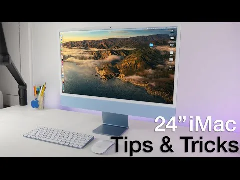 24" iMac (M1) ਨੂੰ ਕਿਵੇਂ ਵਰਤਣਾ ਹੈ + ਸੁਝਾਅ/ਟ੍ਰਿਕਸ!