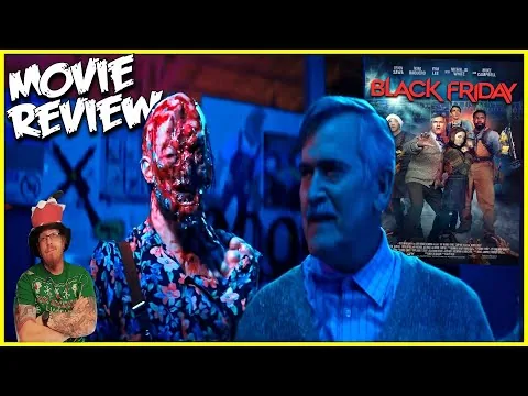 Black Friday (2021) Horror Movie Review - Not even Bruce Campbell can save this Creature Feature!!