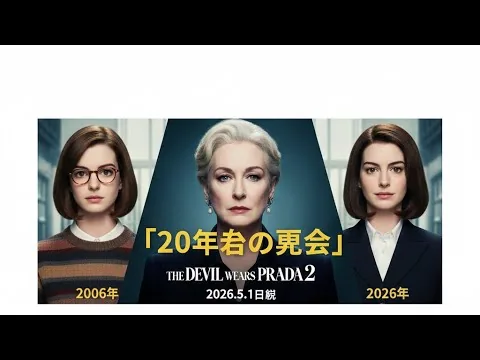 ミランダ復活！『プラダを着た悪魔2』最新予告を徹底解説【2026年GW公開】 #プラダを着た悪魔2