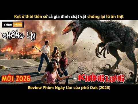 [Review Phim] Kẹt ở thời tiền sử cả gia đình lật ngược cờ | Ngày tàn của phố Oak