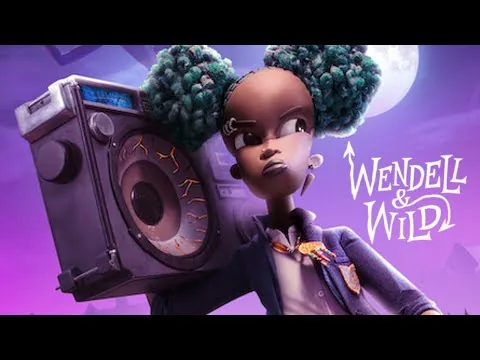 Wendell & Wild 2022 Henry Selick Film | Keegan-Michael Key, Jordan Peele, Lyric Ross | Movie Review