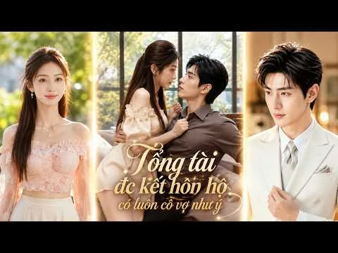 Tổng tài số hưởng đang lười yêu thì được kết hôn hộ bất ngờ có luôn cô vợ xinh đẹp hết nước chấm