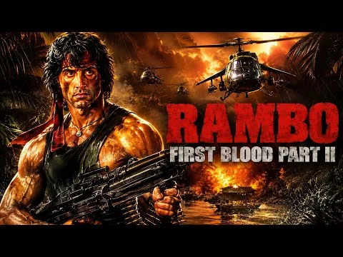 Rambo: First Blood Part II (1985) Film in English l Sylvester Stallone, Richard l Facts and Reviews 