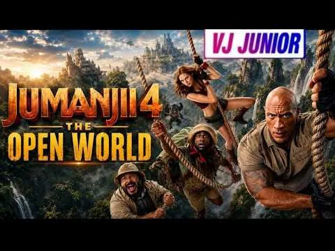 NEW MOVIES 2026 JUMANJI 4 THE OPEN WORLD VJ JUNIOR ( REVIEW & REACTION)