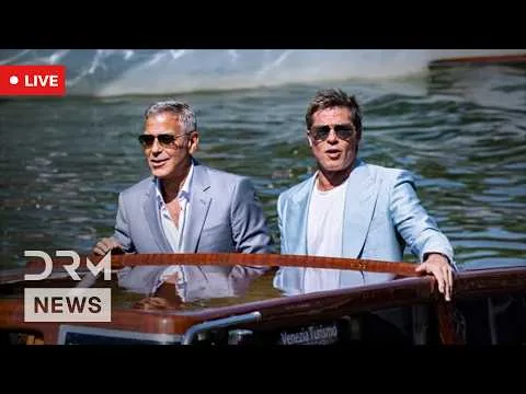 LIVE: George Clooney Arrives at Venice Film Festival Press Briefing | DRM News | AA1G