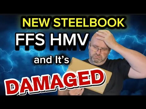Brand New Release Damaged Steelbook !  From HMV