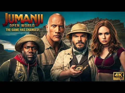 Most Anticipated Upcoming Movie 2026 | Jumanji: Open World | Official Trailer | Teaser Review | 4K