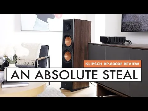 ਸੰਗੀਤ ਅਤੇ ਫਿਲਮਾਂ ਲਈ ਸਭ ਤੋਂ ਵਧੀਆ ਸਪੀਕਰ! KLIPSCH 8000F ਟਾਵਰ ਸਪੀਕਰ ਸਮੀਖਿਆ