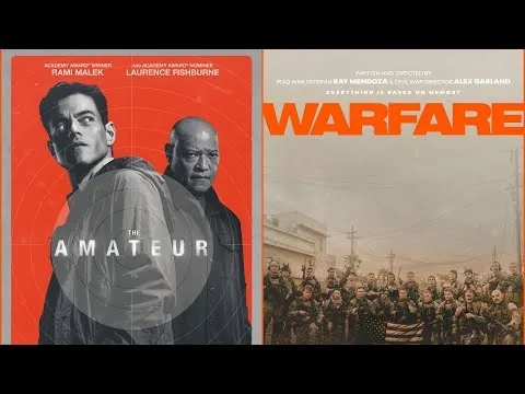 The Amateur and Warfare movie review, Day 102 (April 12 2025) (Fitness Journey)