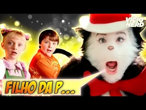 O FILME DO GATO ASSUSTADOR ''PARA CRIANÇAS'' - O Gato (O Gatola da Cartola)
