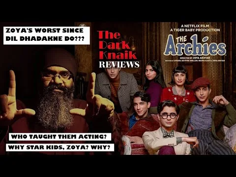 The Archies (2023) | Suhana Khan, Agastya Nanda | Archie Comics | Film Review | The Dark Knaik