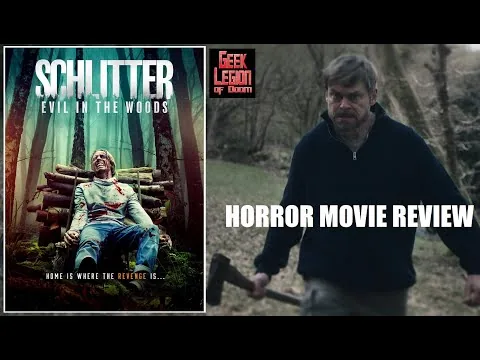 SCHLITTER : EVIL IN THE WOODS ( 2023 Louka Meliava )  Slasher Thriller Horror Movie Review