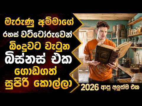 අම්මාගේ රහස් රෙසිපියෙන් මුළු ලෝකයම දිනූ තරුණයාගේ සංවේදී කතාව 😭🍻❤️| Sinhala Film Review 2026