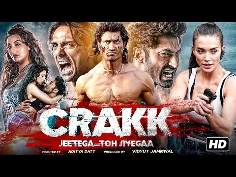 Crakk Full Movie 2024 | Vidyut Jammwal, Nora Fatehi, Arjun Rampal, Amy Jackson | 1080p Fact & Review