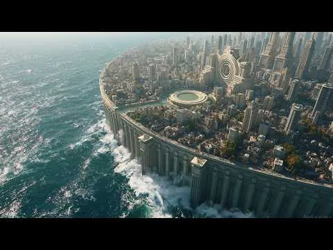 THE GREAT FLOOD completely destroyed the earth, and the REMNANTS of humanity HID on the last island