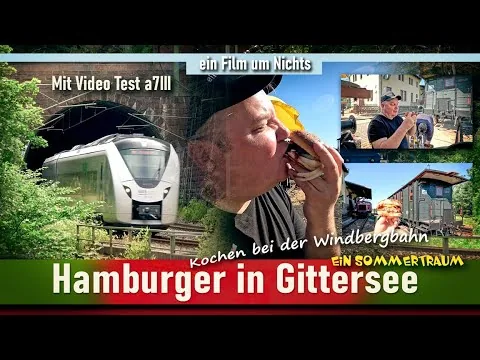 Bahnhof Gittersee mit Hamburger und ein kleiner Filmtest, ein Film um Nichts 076
