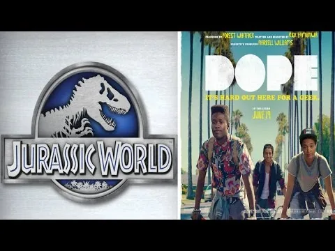 Jurassic World & Dope movie reviews