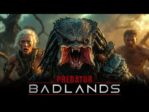 Predator: Badlands (2025) Movie || Ravi Narayan, Elle Fanning, Cameron Brown || Review & Details