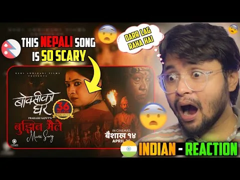 Indian Reacts to Bujhina Maile - BOKSI KO GHAR Nepali Movie Song | Samikshya Adhikar | Keki Adhikar