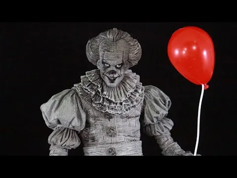 NECA TOYS SDCC 2019 EXCLUSIVE IT MOVIE PENNYWISE THE CLOWN REVIEW