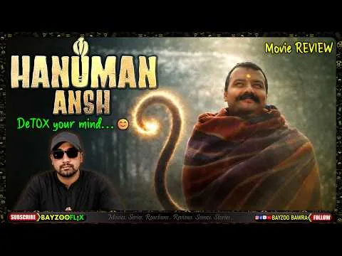 HANUMAN Ansh Movie REVIEW | Life of Neem Karoli Baba | BayzooFLiX Reaction Review