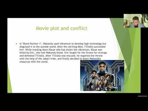 Black Panther 1SEAN 電影評論英文作業
