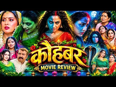 Sanjana Pandey- Bhojpuri Movie( कोहबर) Amit Shukla #Bhojpuri Film Review |Pariwarik Movie Explain 