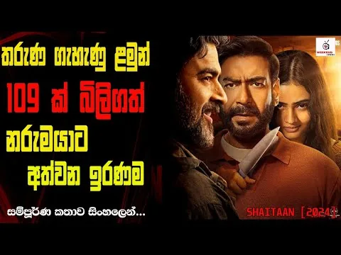 පවුලක් විනාශ කල වශිය.| shaitaan |2024 new movie review in sinhala
