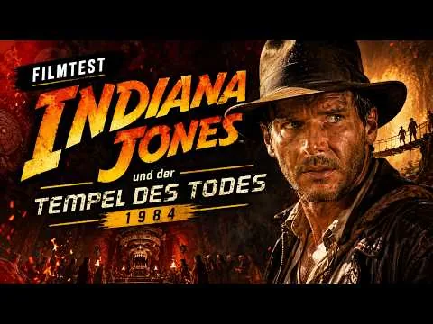 Indiana Jones und der Tempel des Todes (1984) | Etwas düsteres Prequel! | FILMTEST