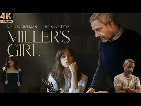 Miller's Girl (2024) Movie || Jenna Ortega, Martin Freeman || Action Movie Review And Facts