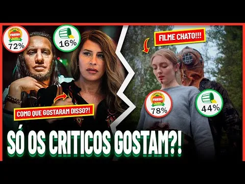 5 Filmes que a Crítica AMOU e Todo Mundo DETESTOU