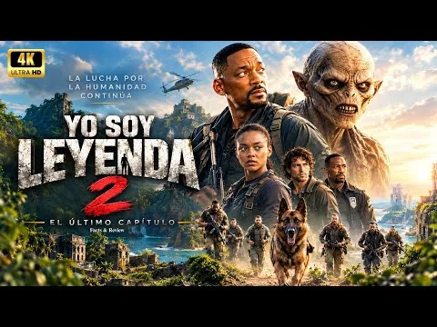 Soy Leyenda 2 Película de Ciencia Ficción y Terror en Español Reseña y Datos | Will Smith, Michael