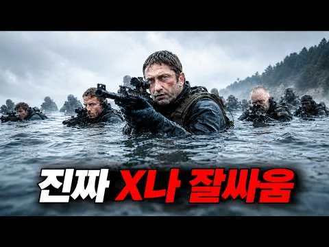 🔥넷플릭스 글로벌 1위🔥'마블' 사단이 작정하고 "실제 네이비씰"까지 투입시켜 만든 미친 시간 순삭 액션 스릴러 ...ㄷㄷ;