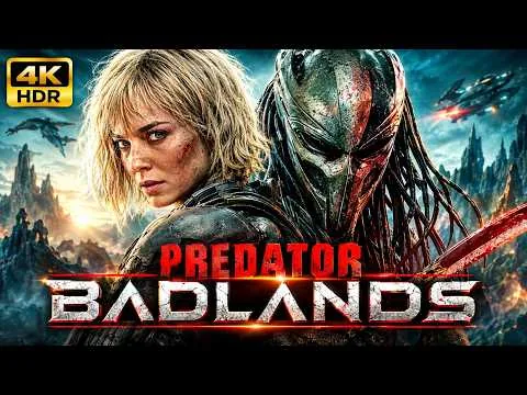 Predator Badlands (2025) Sci-fi/Adventure Movie in English | Elle Fanning Action | React & Reviews