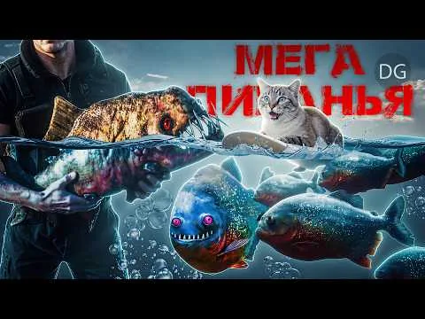 Треш обзор фильма МЕГА ПИРАНЬЯ | Один из самых упоротых фильмов в мире