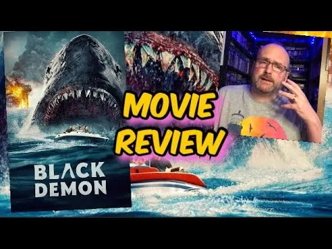 Review. THE BLACK DEMON (2023) #shark #sharks #movie2023 #films2023 #cinema #jaws2 #film #movie