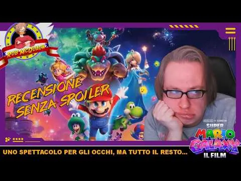 SUPER MARIO GALAXY IL FILM: RECENSIONE SENZA SPOILER - UNO SPETTACOLO PER GLI OCCHI MA IL RESTO...