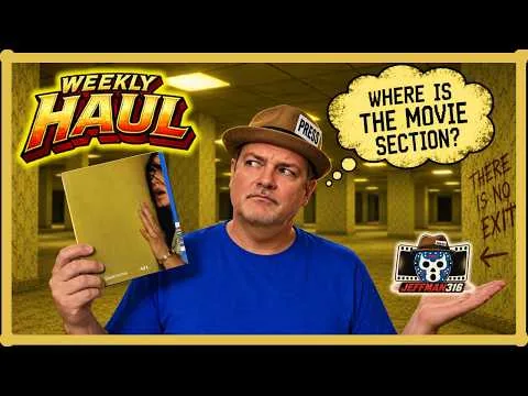 BACKROOMS Weekly Movie Haul | Classic TV Comedy on Blu Ray | Vinegar Syndrome Horror 4K | Steelbooks
