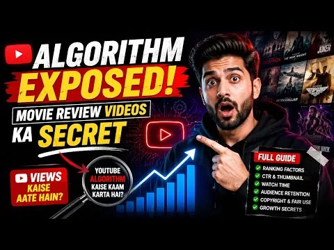 YouTube Algorithm 2026: Movie Review Videos Viral Kaise Hote Hain?