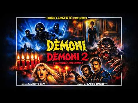 DEMONI e DEMONI 2 (1985, 1986 Lamberto Bava) - RECENSIONE FILM HORROR - AI CineTomCast Ep.38
