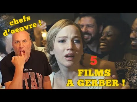 5  FILMS CHEFS D’ŒUVRE "A VOMIR" !