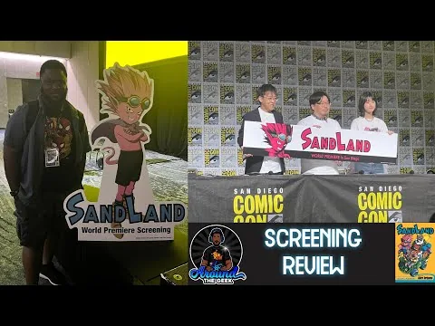Sand Land Movie Review - World Premier at Sand Diego Comic Con 2023