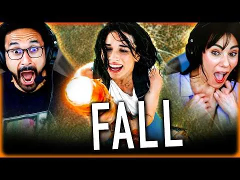 FALL (2022) MOVIE REACTION – SO MUCH ANXIETY WE STARTED TO SWEAT! – FIRST TIME WATCHING