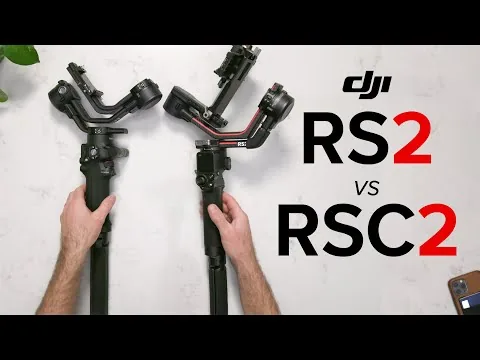 DJI RS2 ਬਨਾਮ RSC2 - ਕਿਹੜਾ ਸਭ ਤੋਂ ਵਧੀਆ ਹੈ? ਰੋਨਿਨ-S ਨਾਲ ਡੂੰਘਾਈ ਨਾਲ ਤੁਲਨਾ ਵਿੱਚ