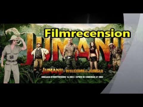 Filmrecension: JUMANJI WELCOME TO THE JUNGLE (inga spoilers)