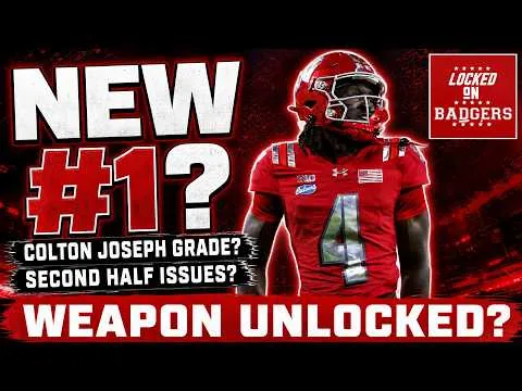 BADGERS FILM REVIEW! Is Malachi Coleman the NUMBER ONE WR for Wisconsin?
