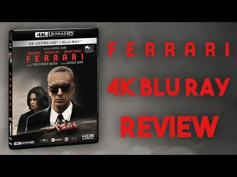 مراجعة فيلم Ferrari (2023) بدقة 4K على أقراص Blu-ray